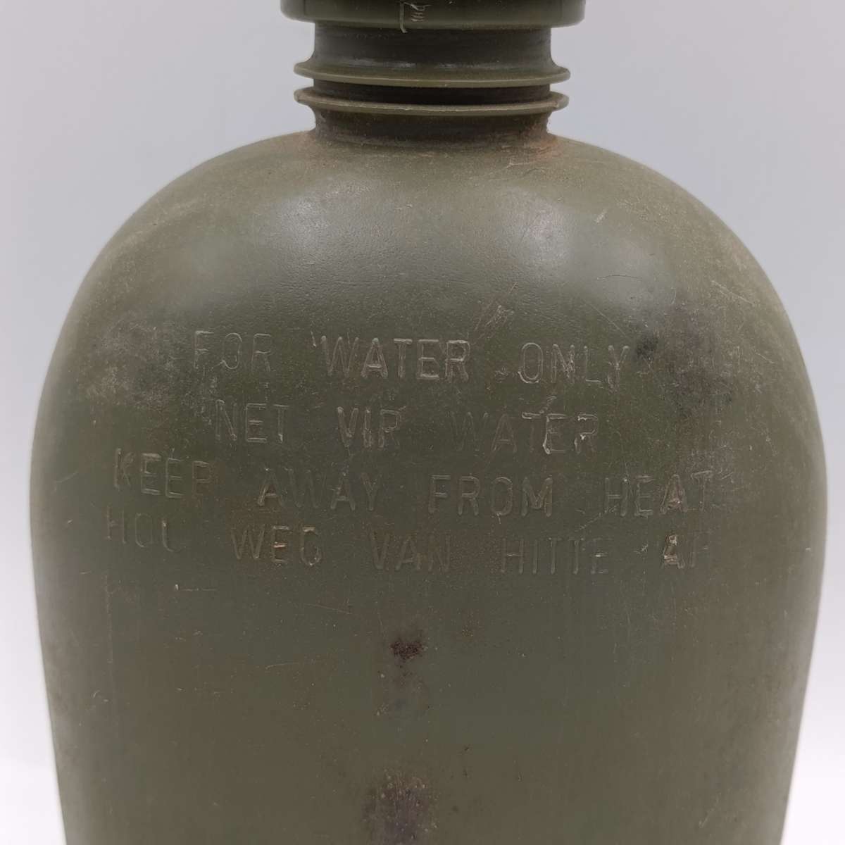 SADF Water bottle with fire bucket and pouch