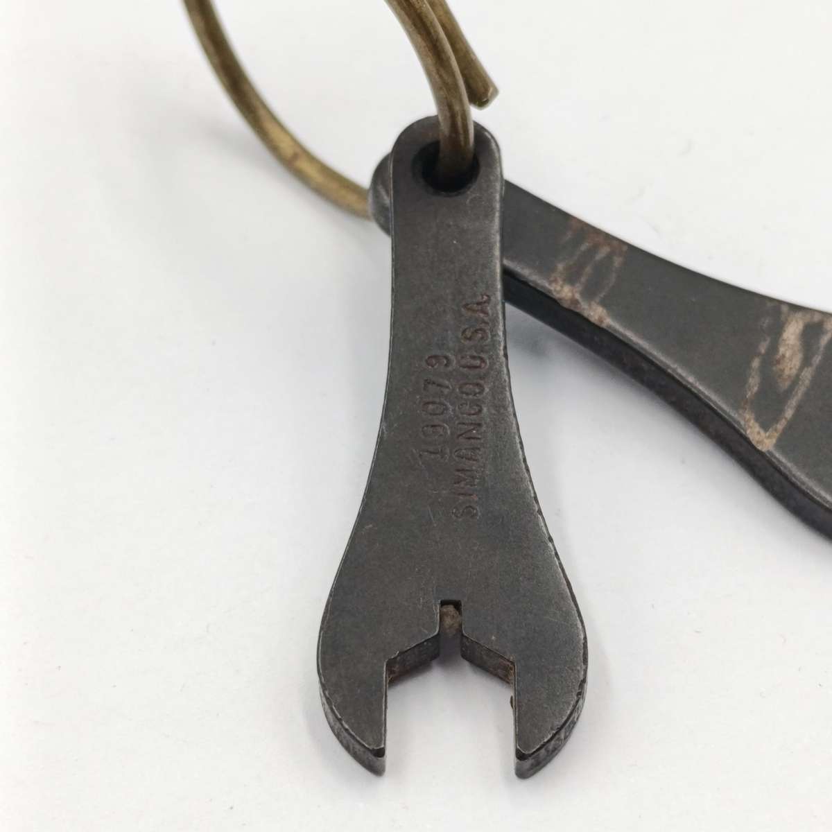 Pair of vintage Simanco Singer sewing machine wrenches