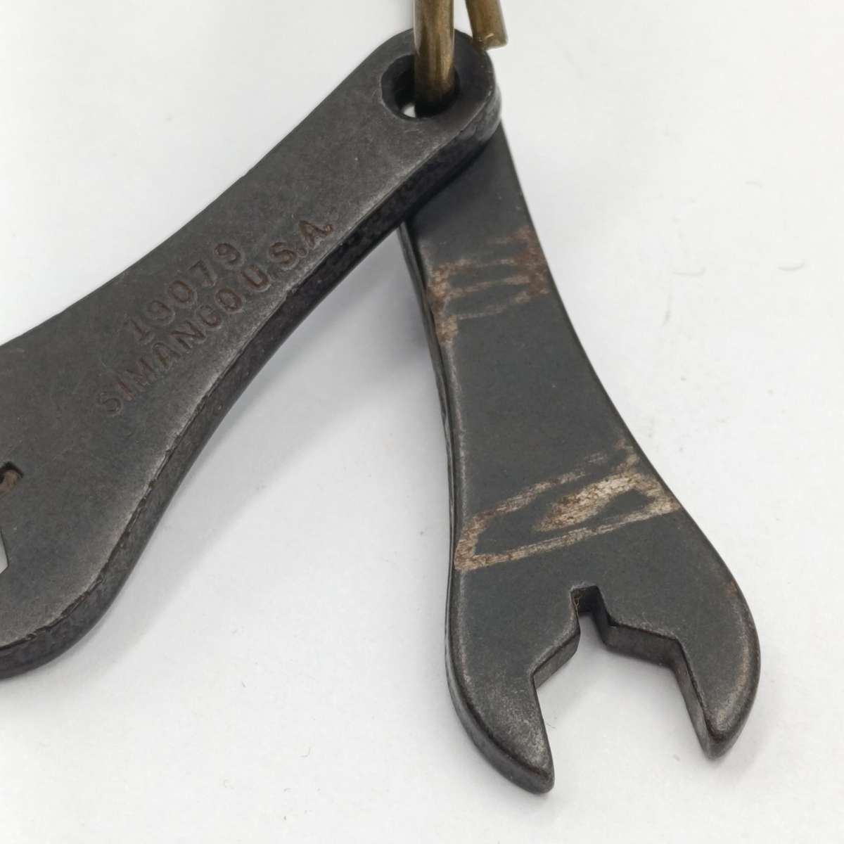 Pair of vintage Simanco Singer sewing machine wrenches