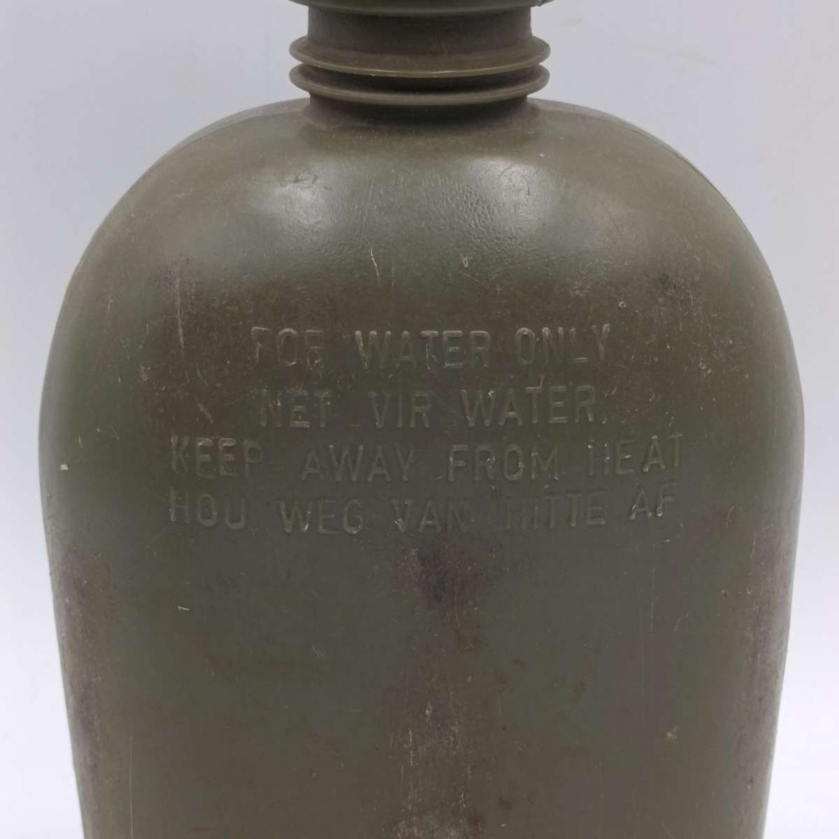 SADF Water bottle with fire bucket in pouch