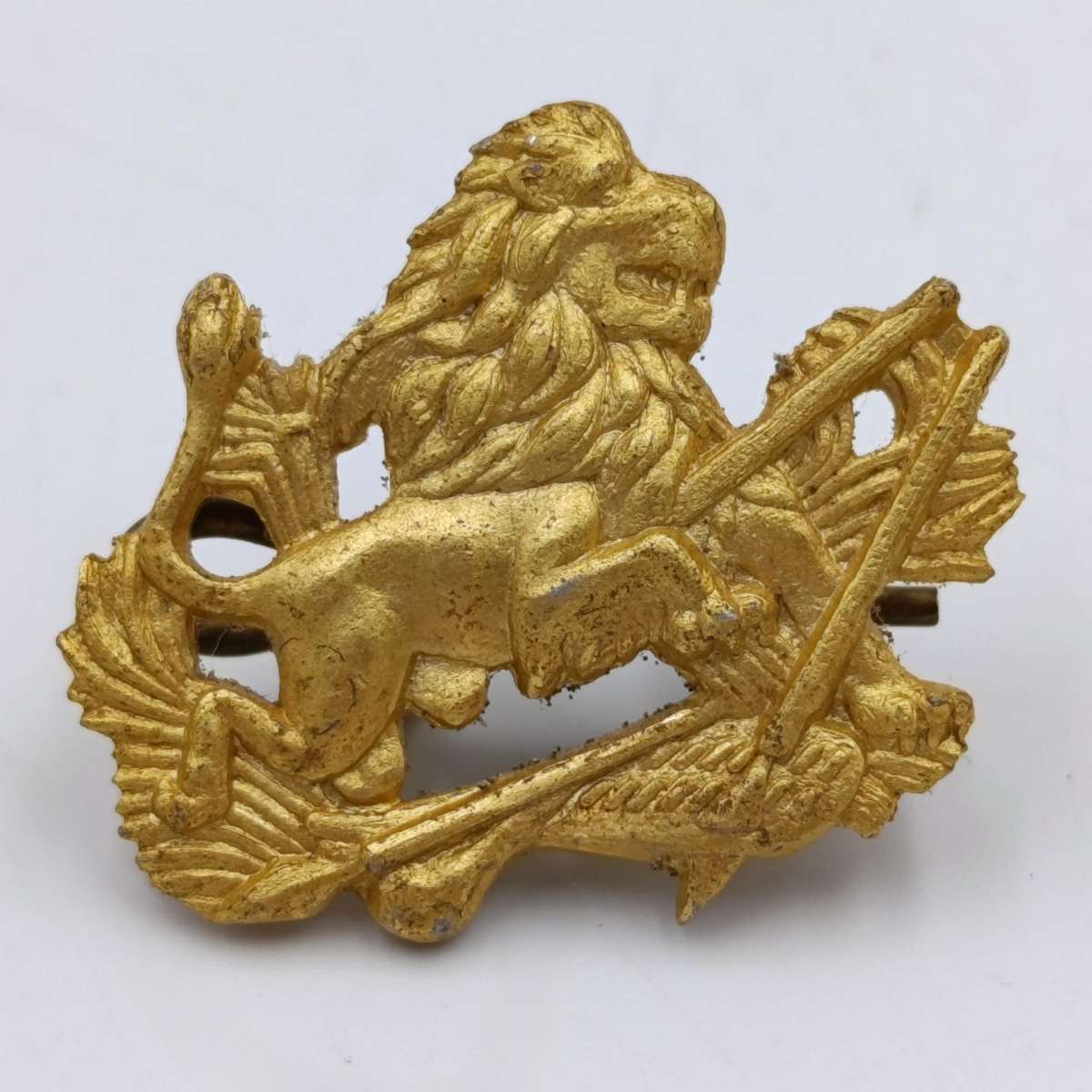 Pair of Rhodesian BSAP collar badges