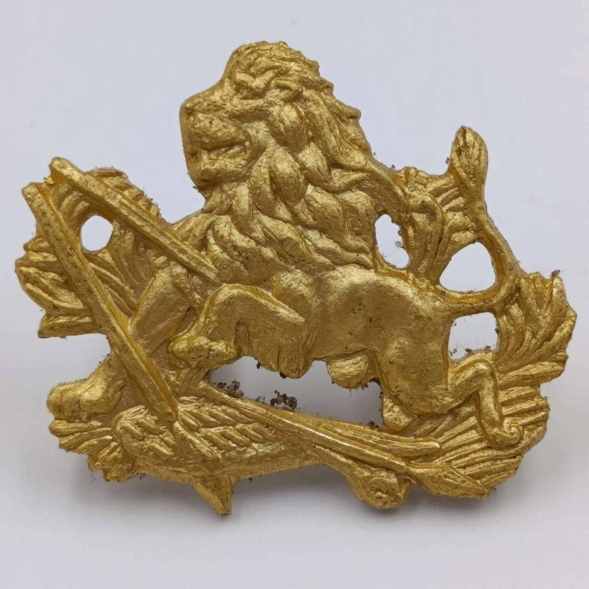 Pair of Rhodesian BSAP collar badges