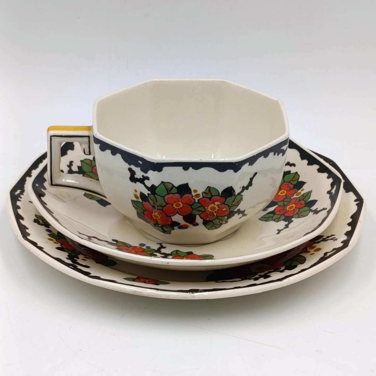 Antique Royal Doulton Woburn Porcelain trio