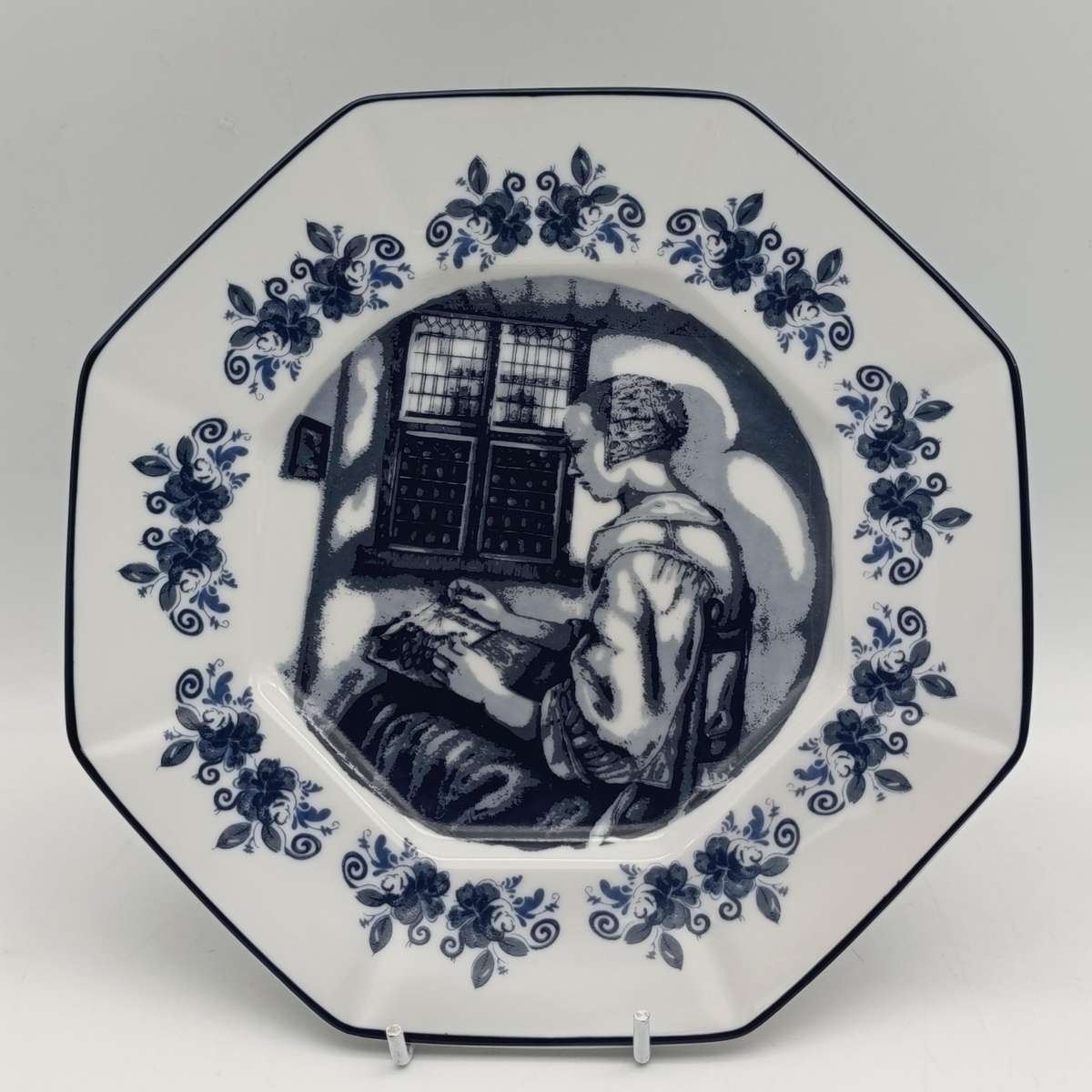 Delft The Lace Maker porcelain plate