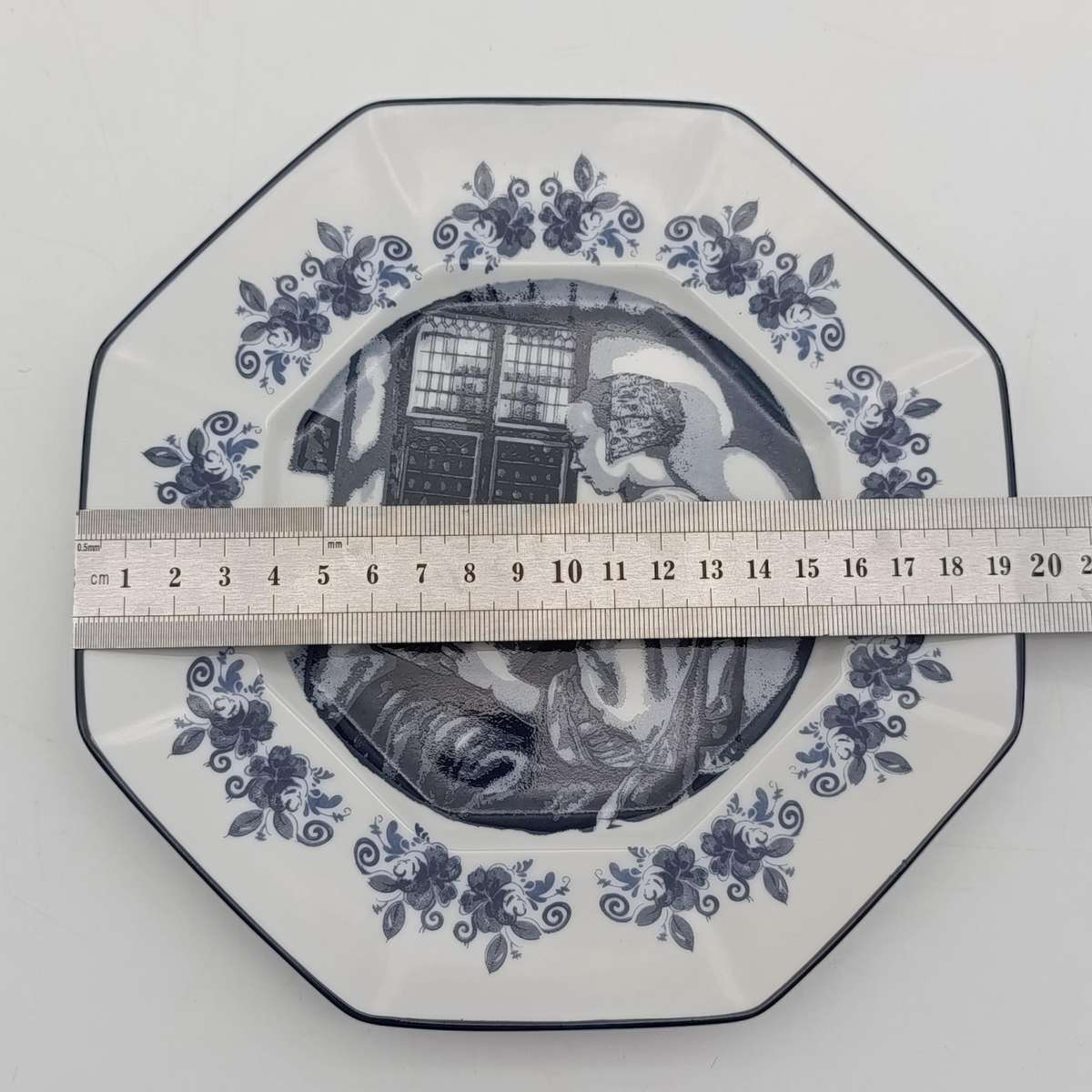 Delft The Lace Maker porcelain plate