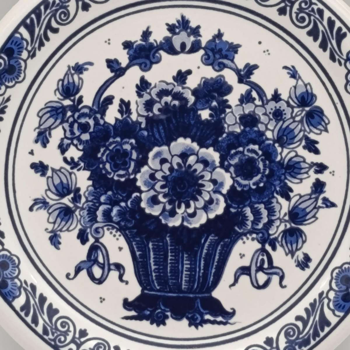 Delft Oude Molen miniature porcelain plate