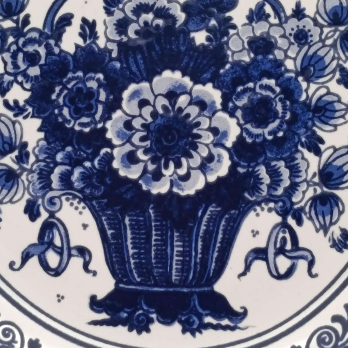 Delft Oude Molen miniature porcelain plate
