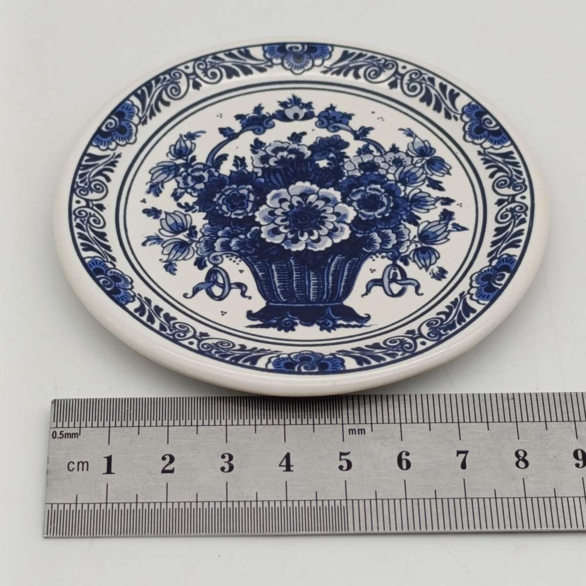 Delft Oude Molen miniature porcelain plate