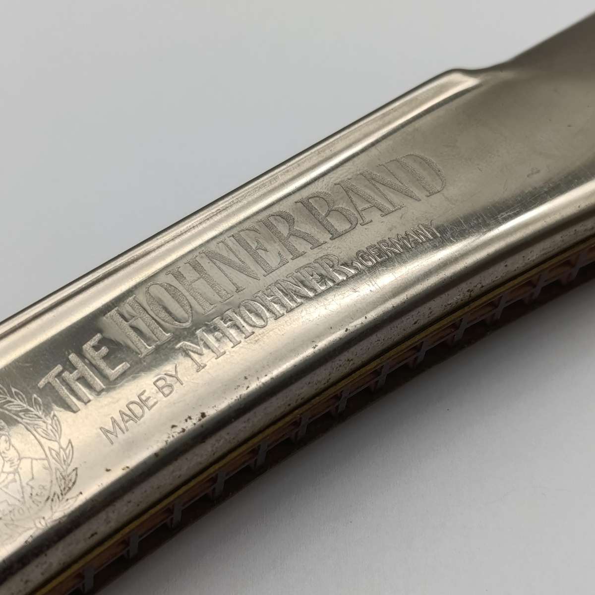 Vintage Hohner Band Harmonica C-key in box