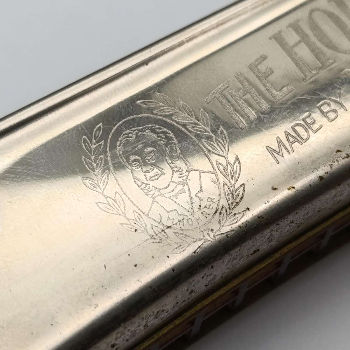 Vintage Hohner Band Harmonica C-key in box