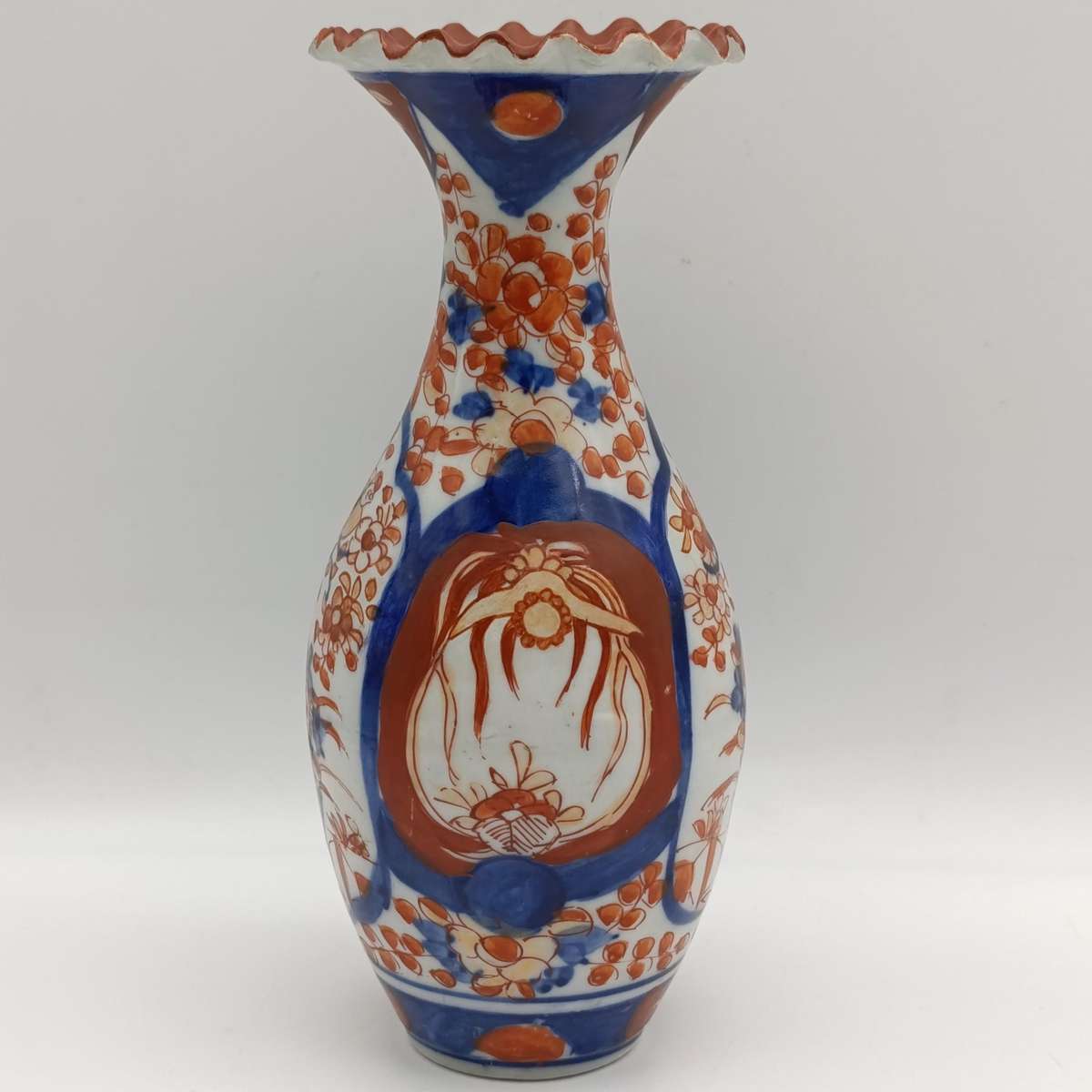 Antique Japanese Imari porcelain vase