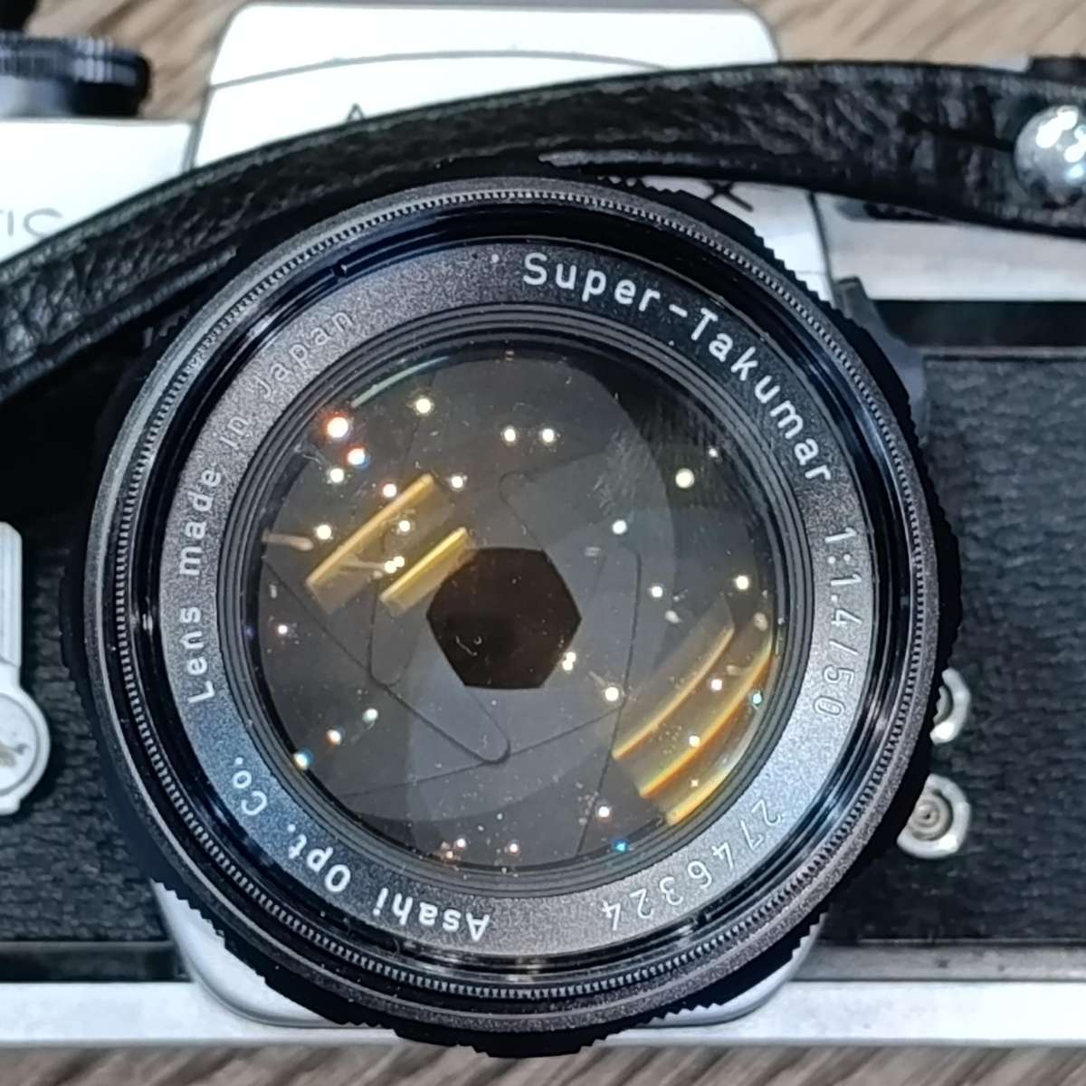 Vintage Pentax Spotmatic 35mm film camera with extra lenses and accessories in camera case