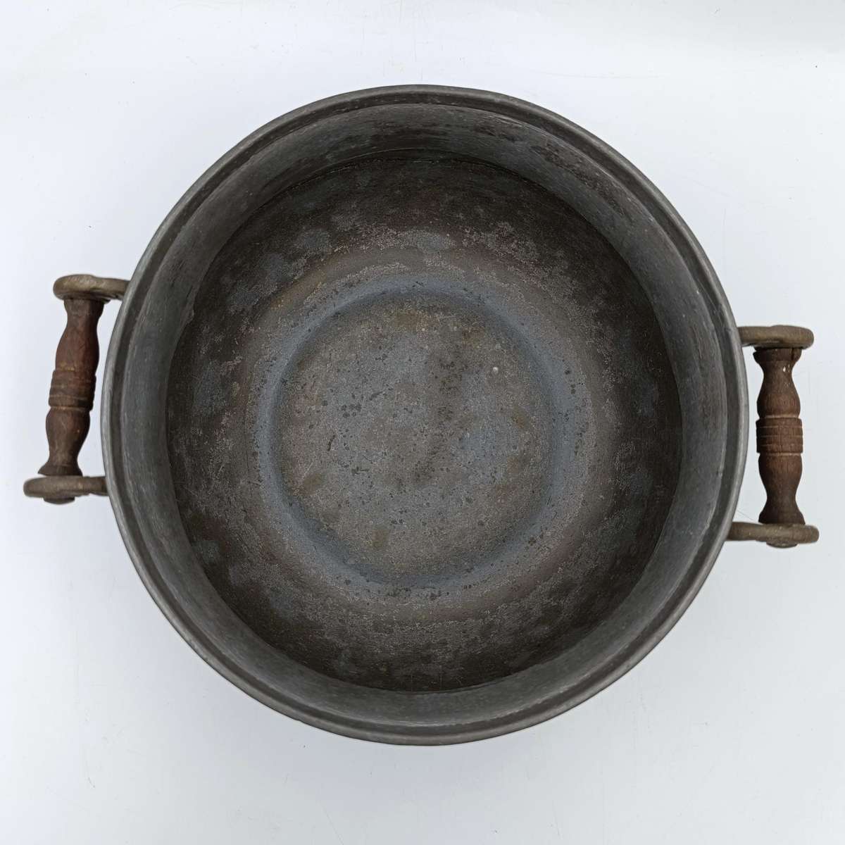Antique Pewter soup tureen - no markings - circa 1880's