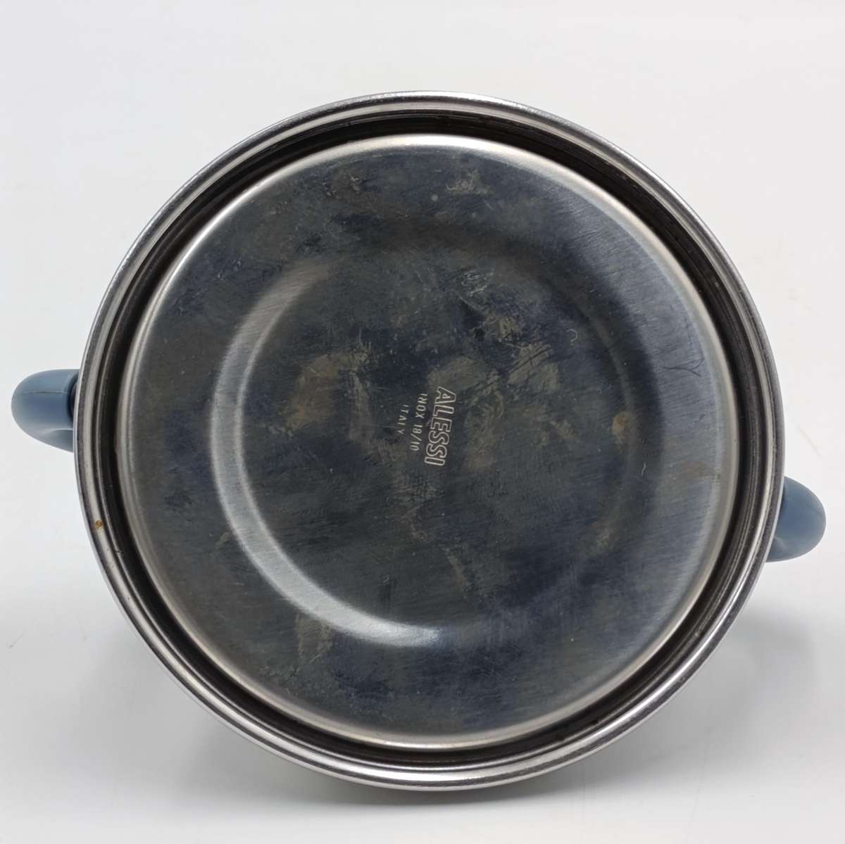 Michael Graves Alessi sugar bowl with spoon