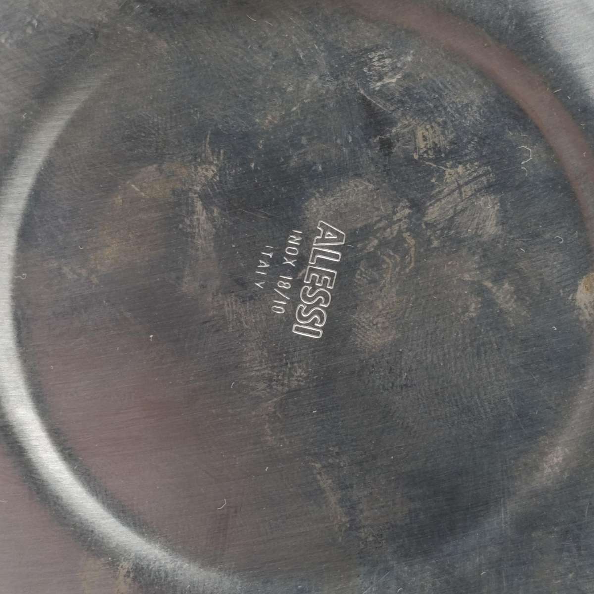 Michael Graves Alessi sugar bowl with spoon