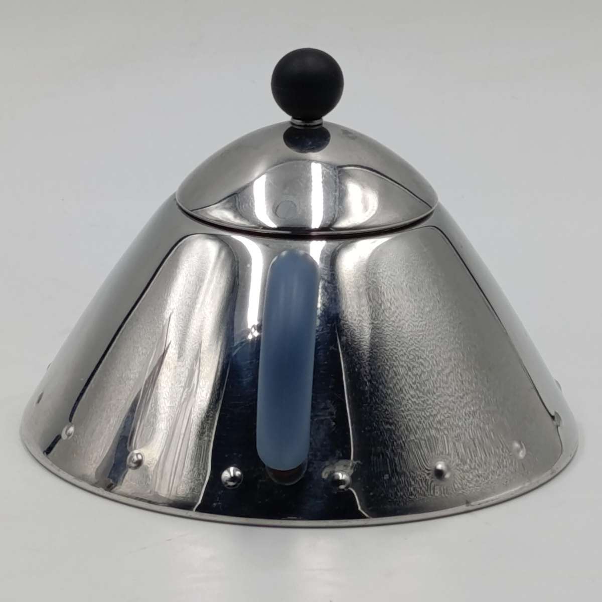 Michael Graves Alessi sugar bowl with spoon