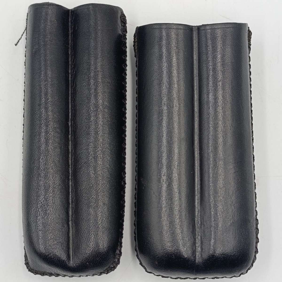 Double Leather cigar holder - Black