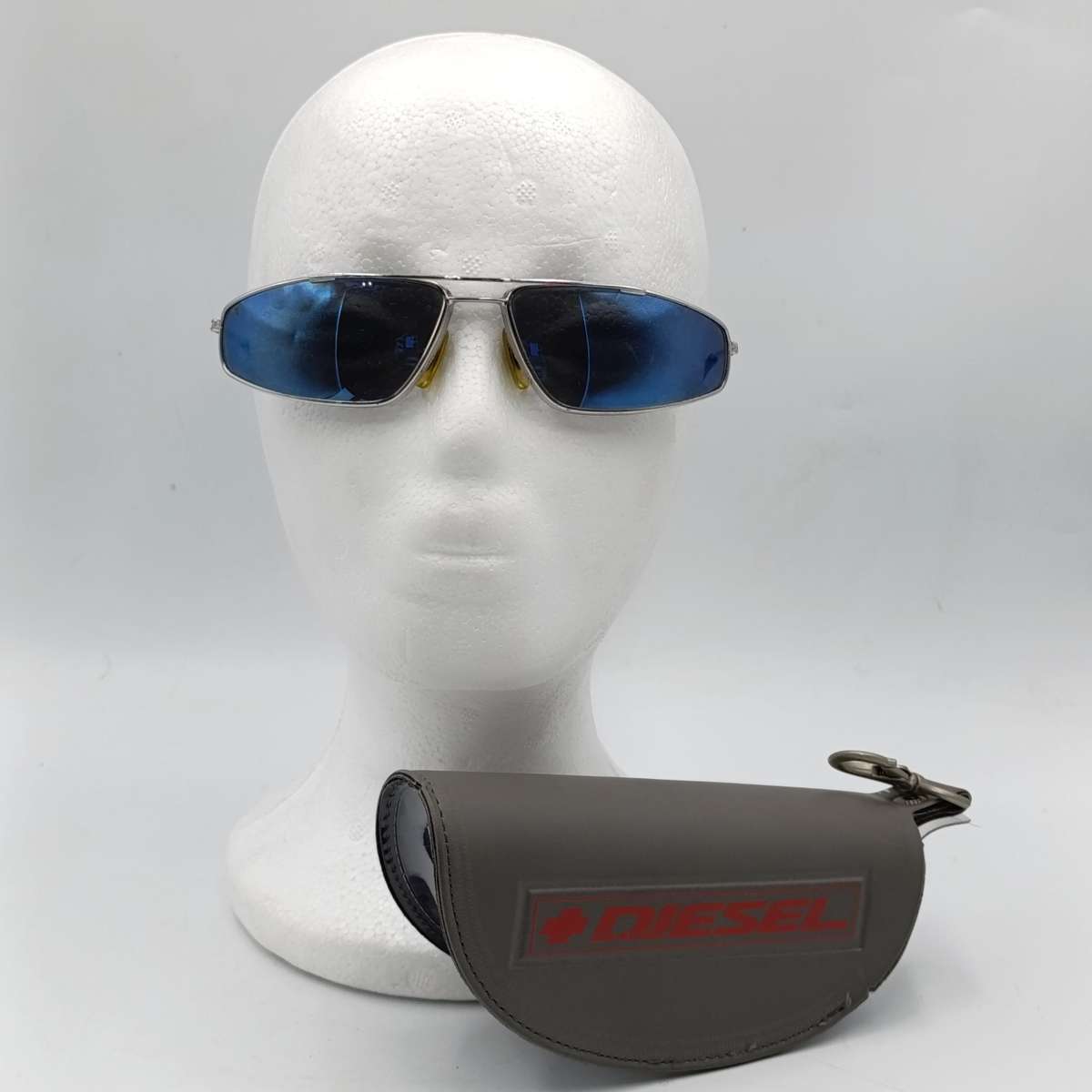 Vintage Diesel P0rnostar shades in original pouch