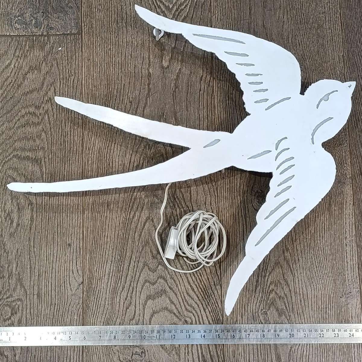 Handmade swallow wall art light box