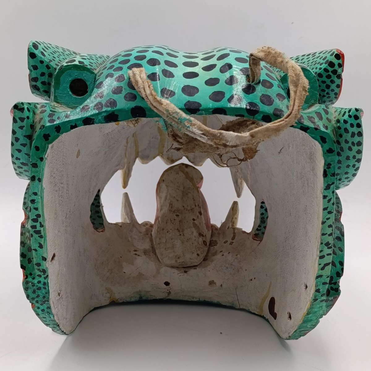 Thai wooden dragon mask