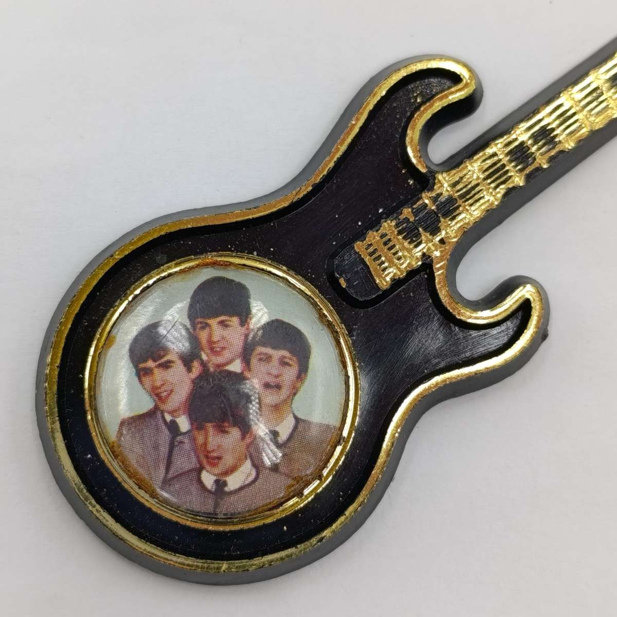 1960's Beatles Guitar Brooch