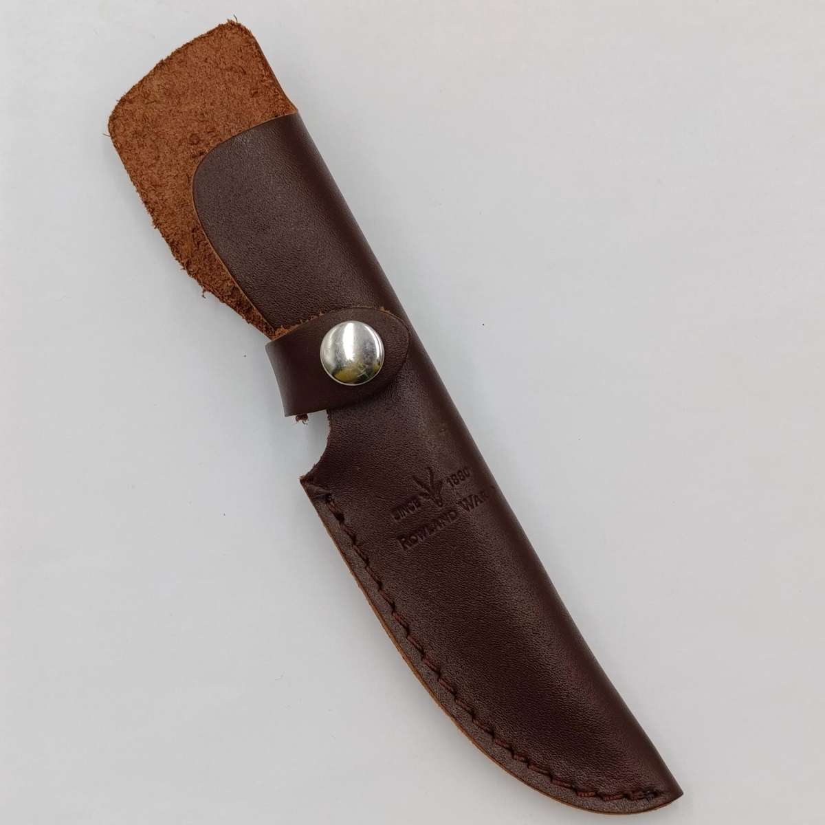 Rowland Ward Forest Hunter fixed blade dagger with leather sheath