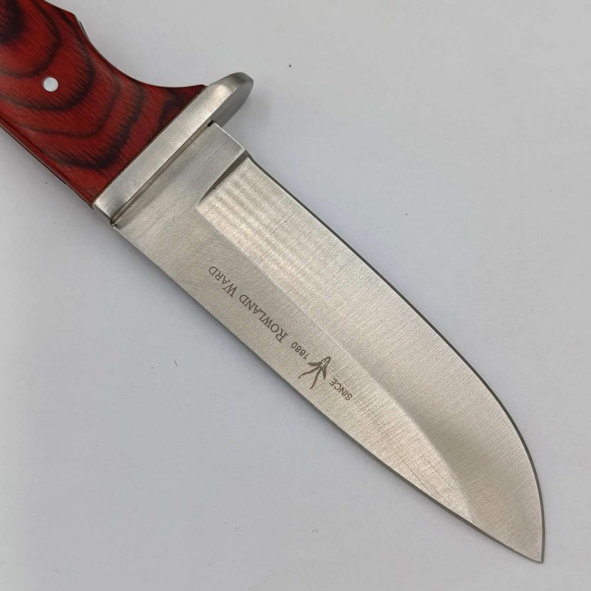 Rowland Ward Forest Hunter fixed blade dagger with leather sheath