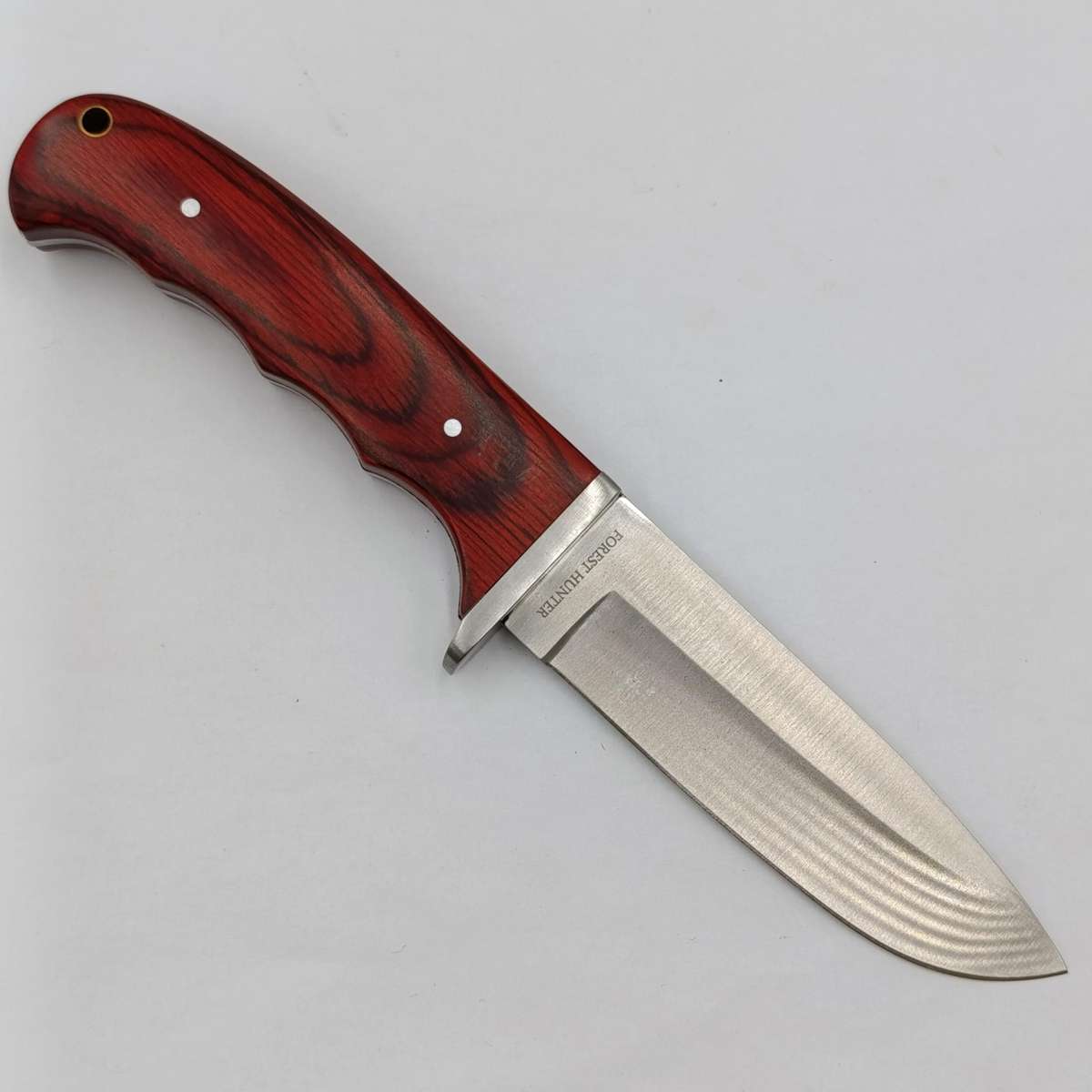 Rowland Ward Forest Hunter fixed blade dagger with leather sheath