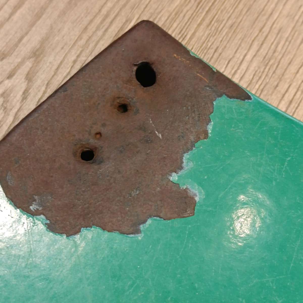 Vintage BP gasoline enamel sign