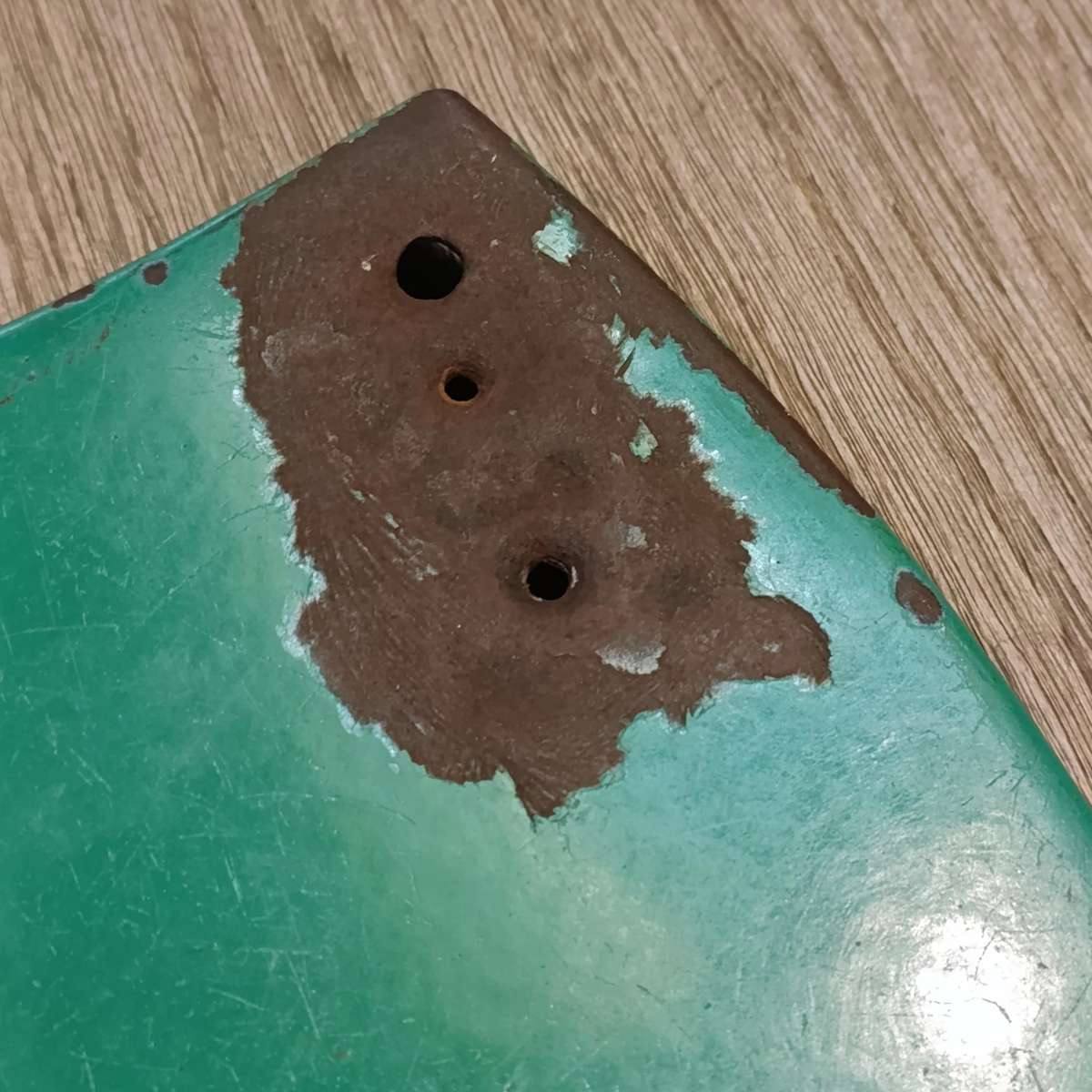 Vintage BP gasoline enamel sign