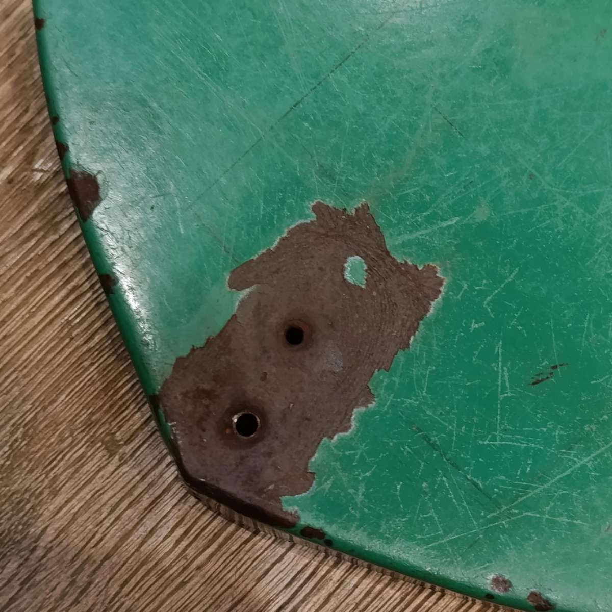 Vintage BP gasoline enamel sign