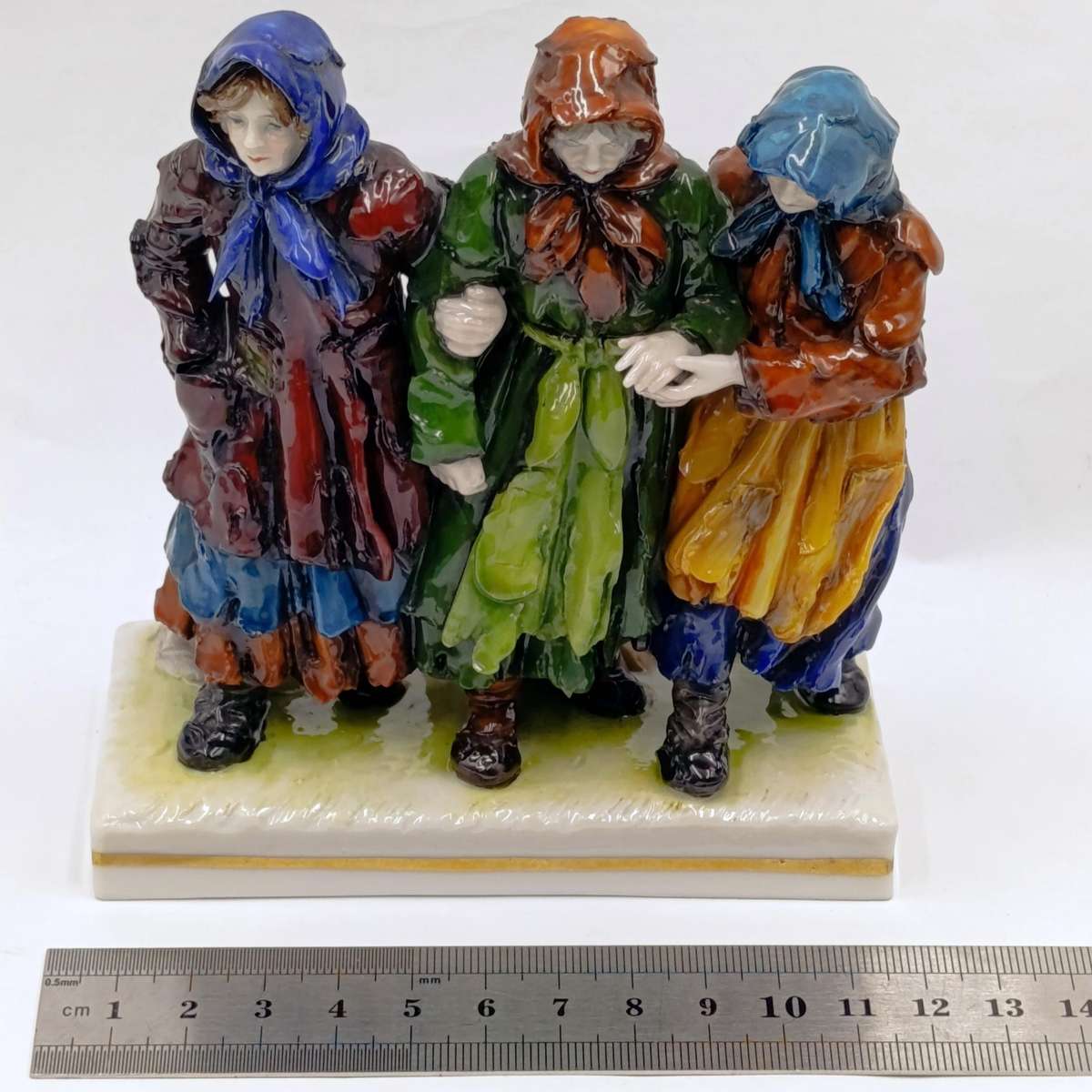 Vintage Kister porcelain old ladies porcelain figurine