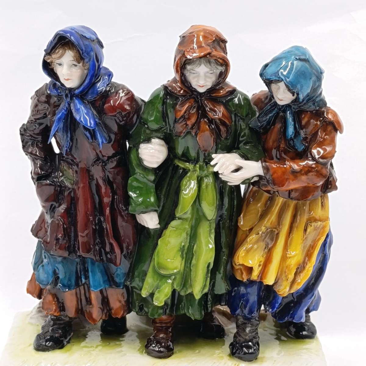 Vintage Kister porcelain old ladies porcelain figurine