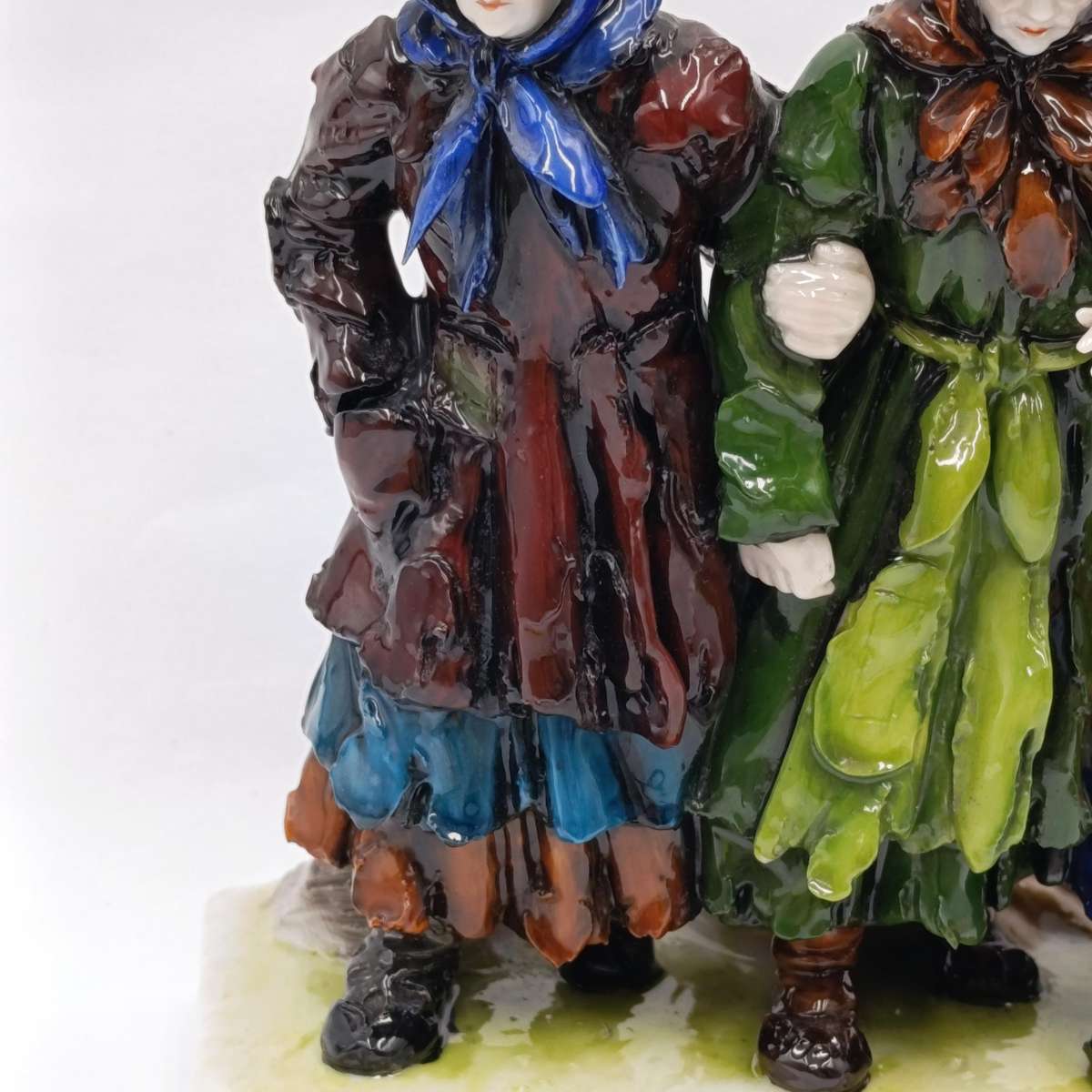 Vintage Kister porcelain old ladies porcelain figurine