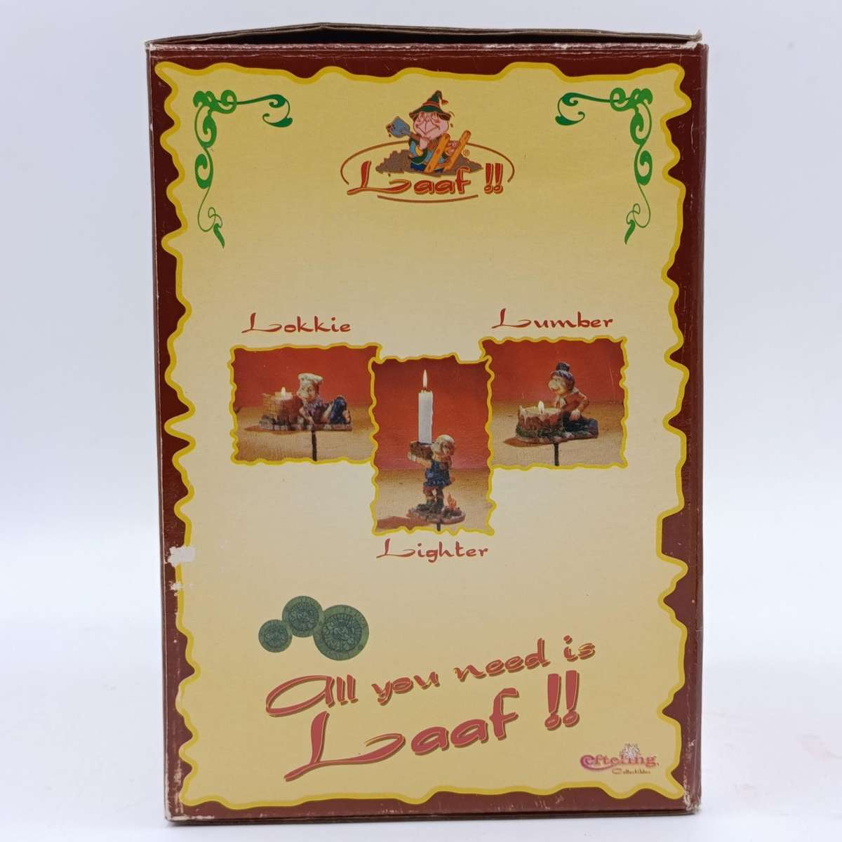 Laaf collection Lighter figurine candleholder in box