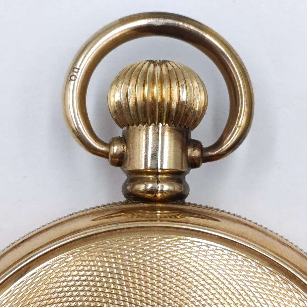 Antique 1903 Waltham full hunter goldplated pocketwatch - working - serial 12233776 - with pouch