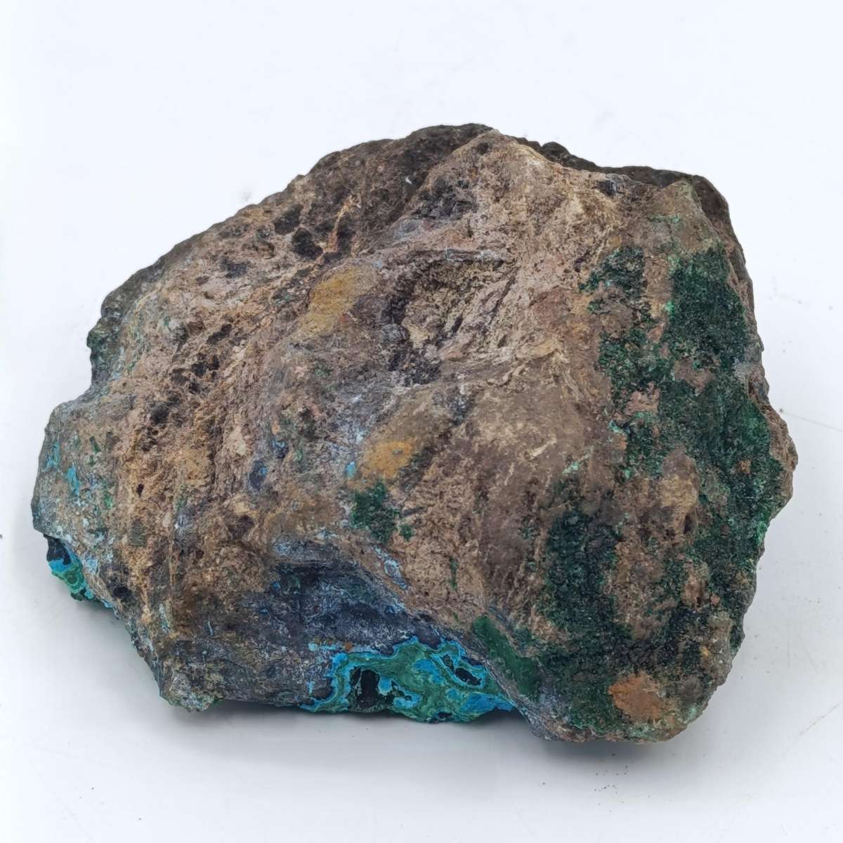 Azurite and Malachite mineral specimen of 310 grams