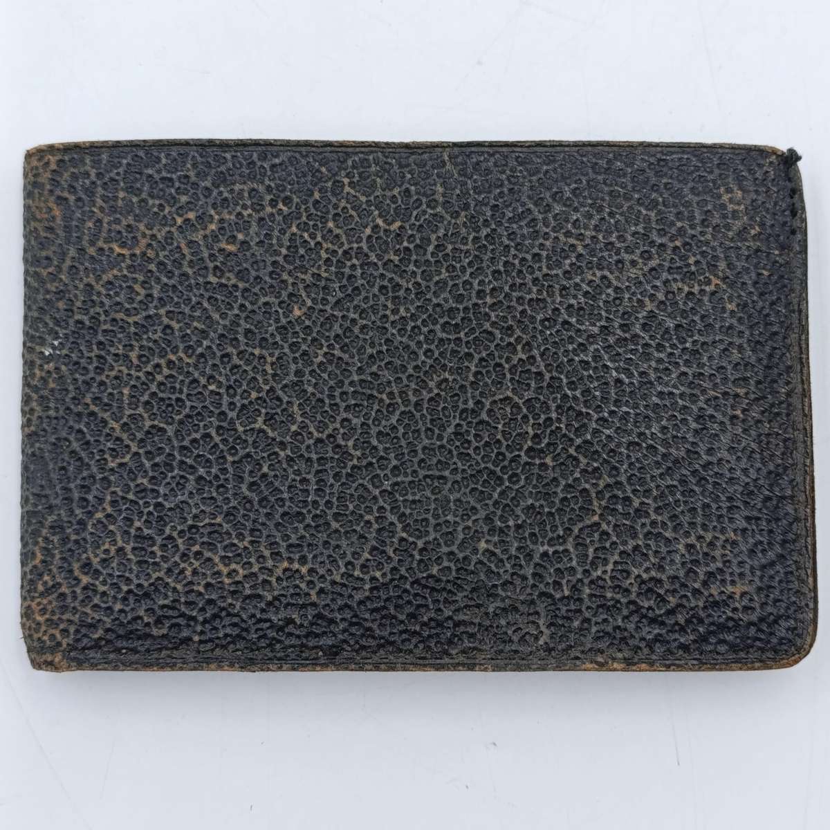 Colonial Bank antique / vintage leather and leatherette purse