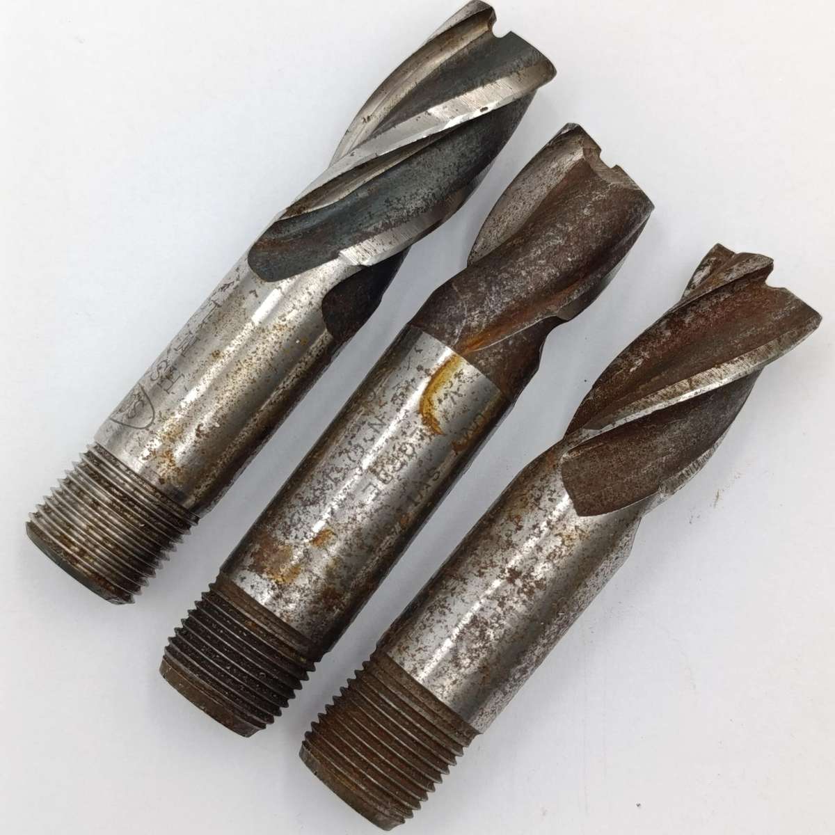 Lot of 8 End Mill bits