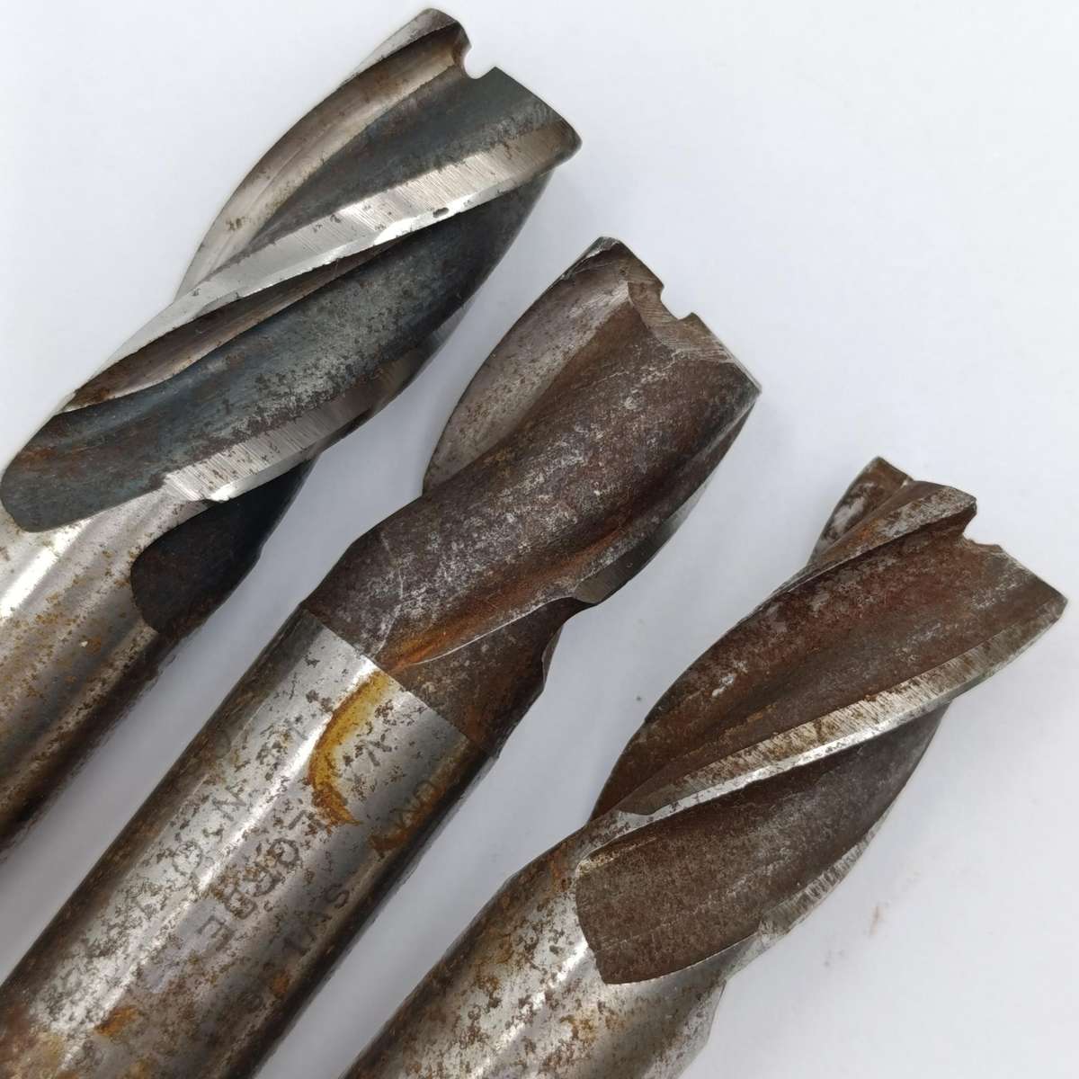 Lot of 8 End Mill bits