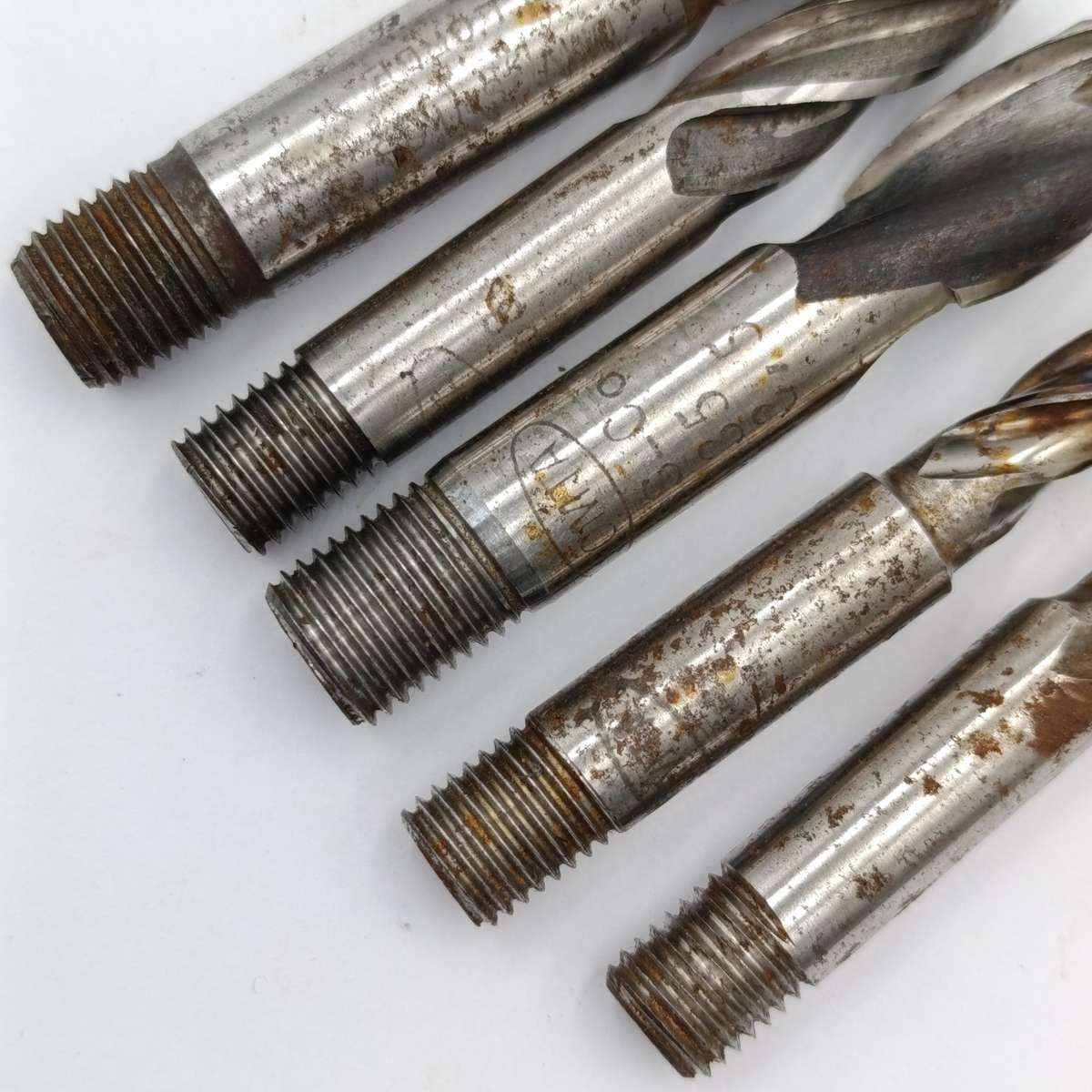 Lot of 8 End Mill bits
