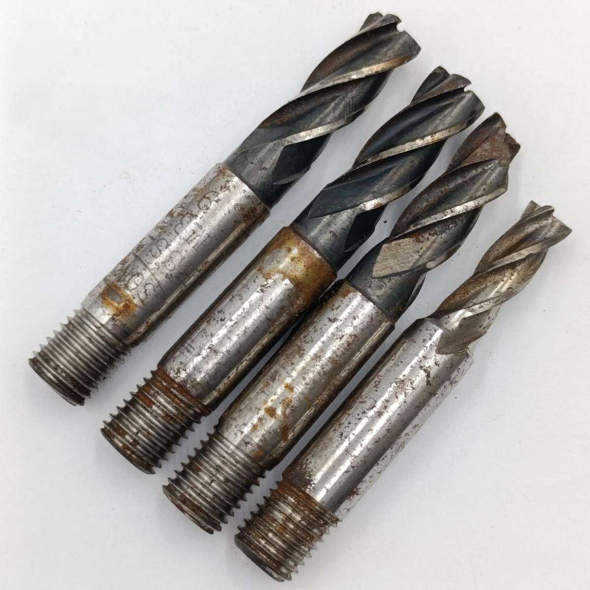 Lot of 10 End Mill bits