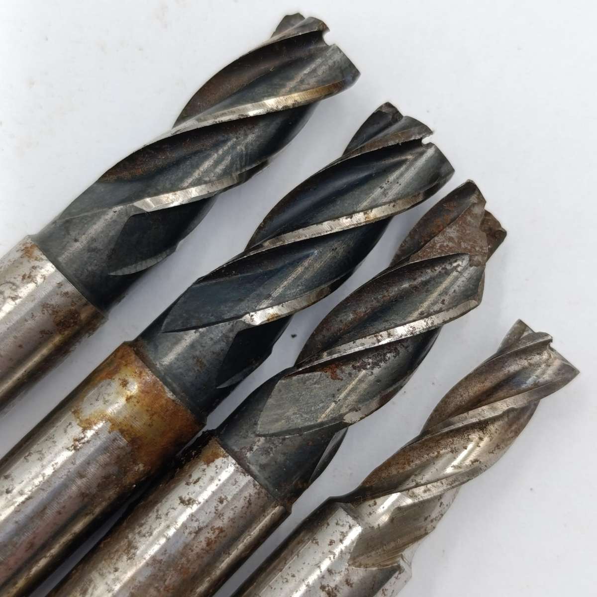 Lot of 10 End Mill bits