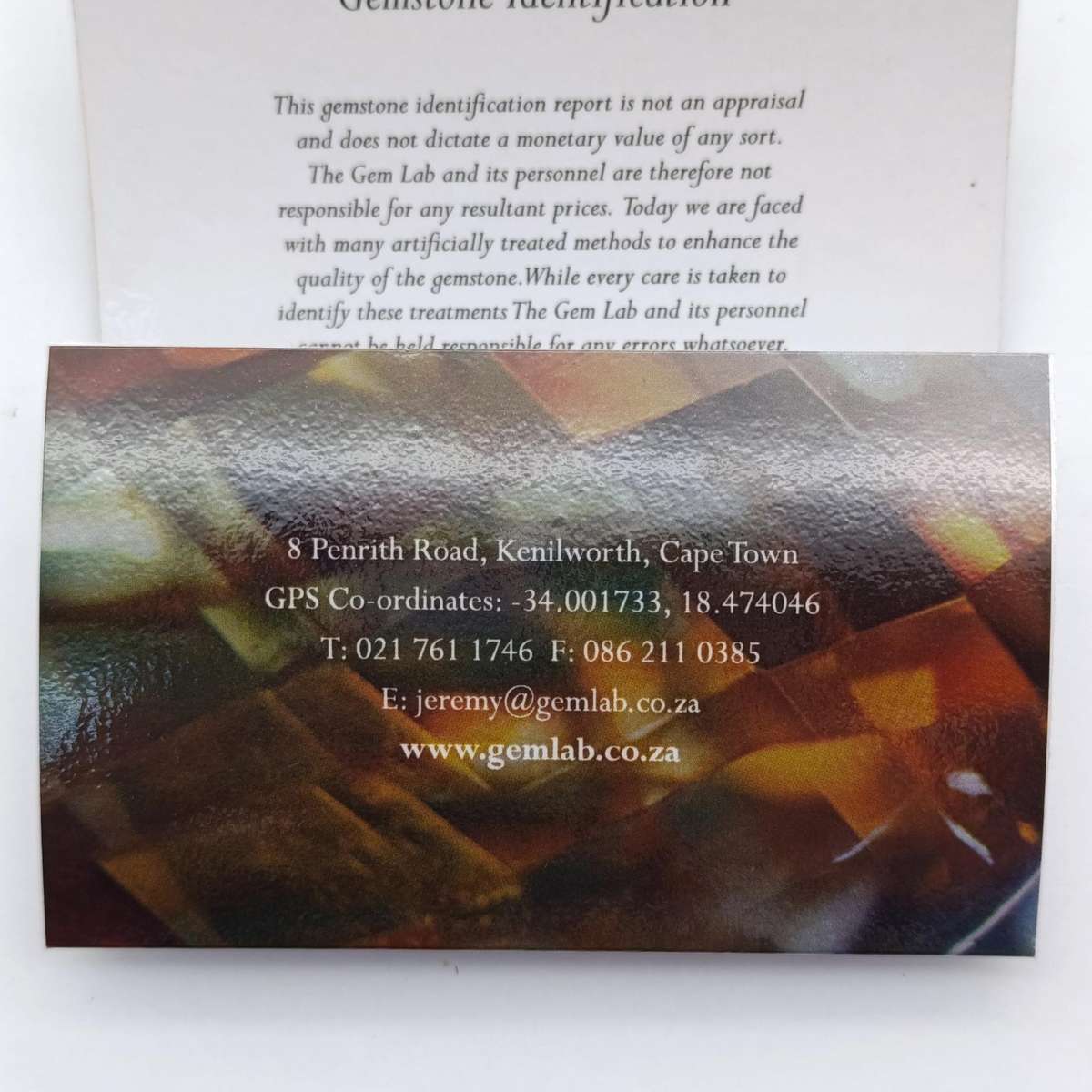 Natural Round Brilliant diamond of 0,66ct - Colour N, clarity VS 2 - with GEMLAB certificate