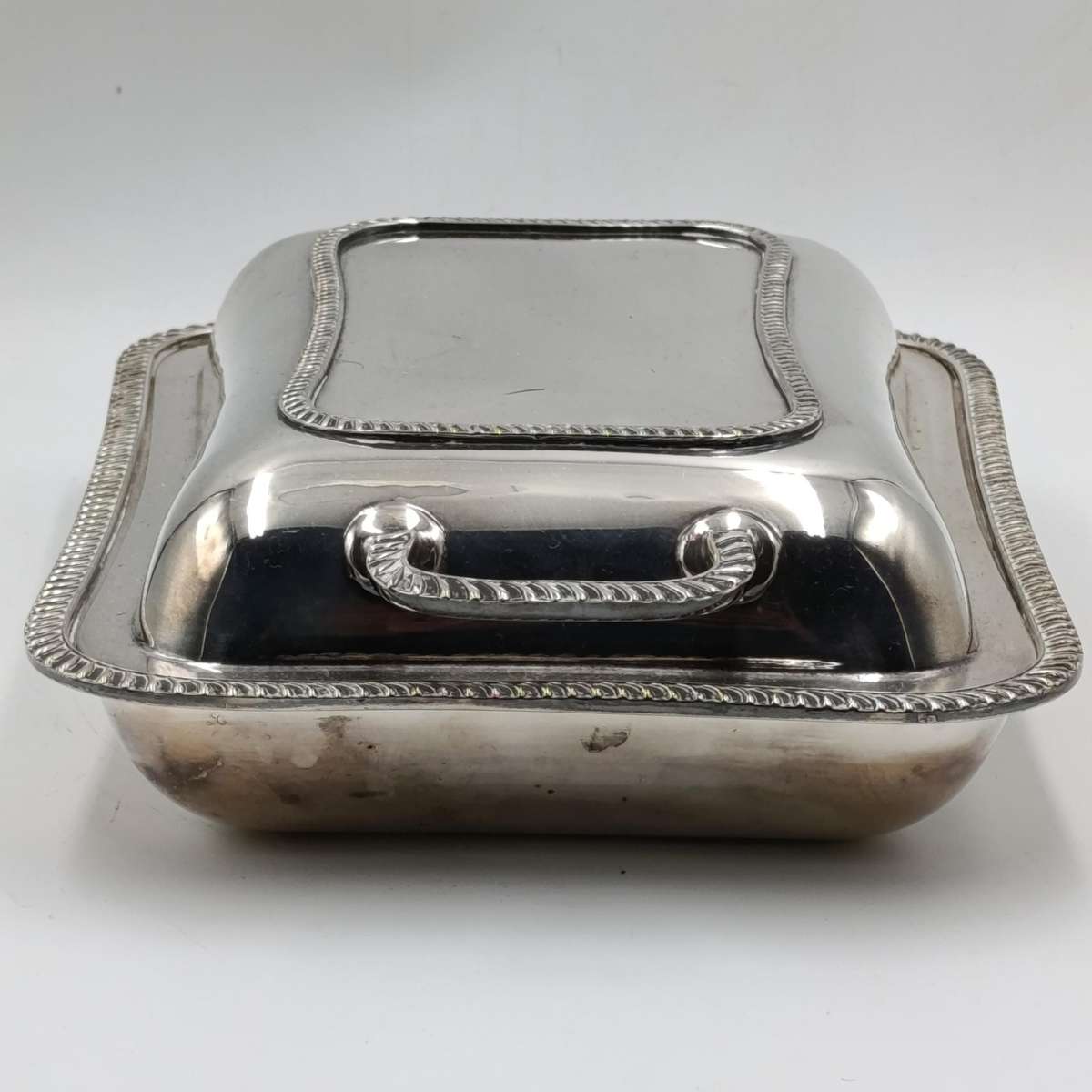 Vintage silverplated serving dish