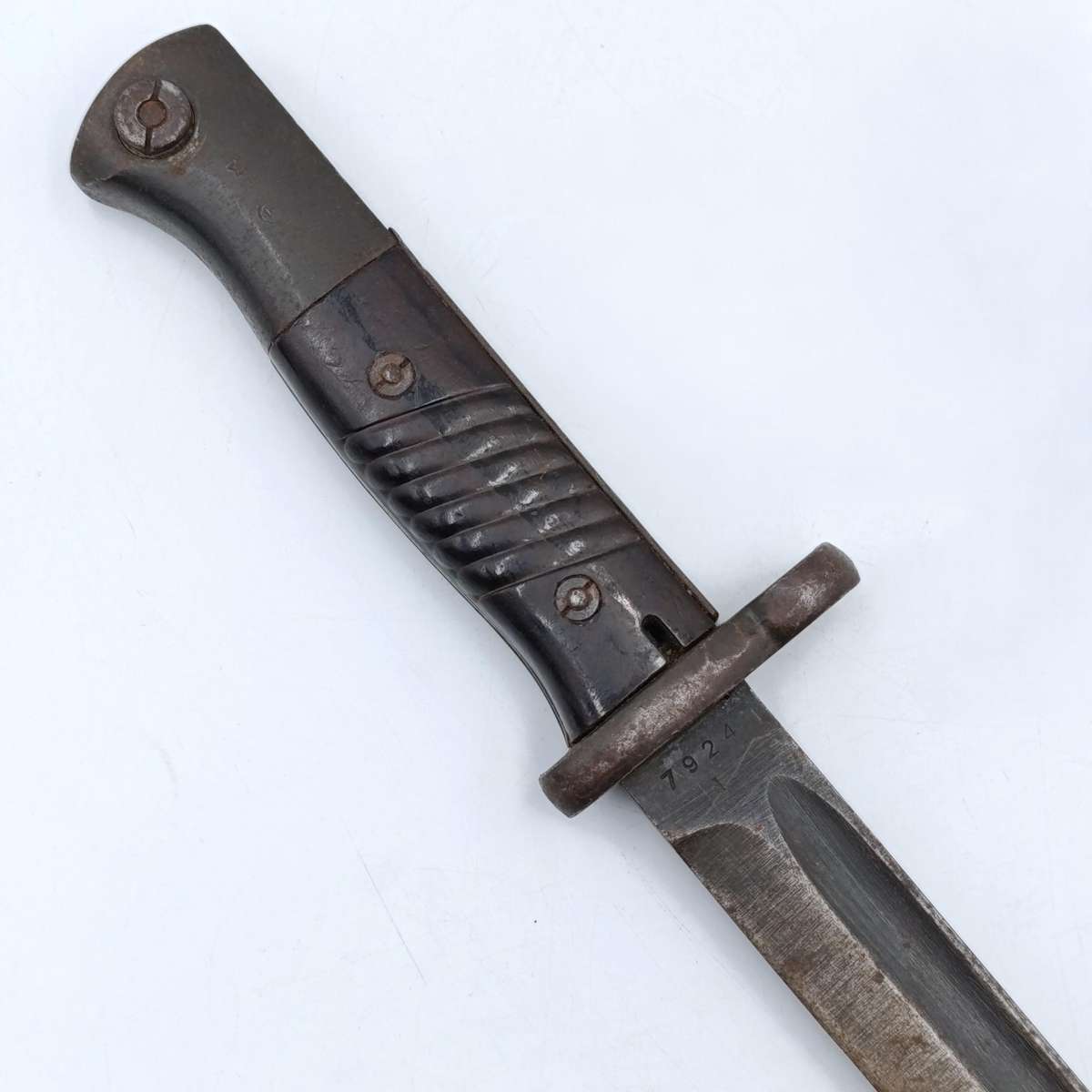 WW2 German Cof 44 K98 Rifle Bayonet - Serial 7924d