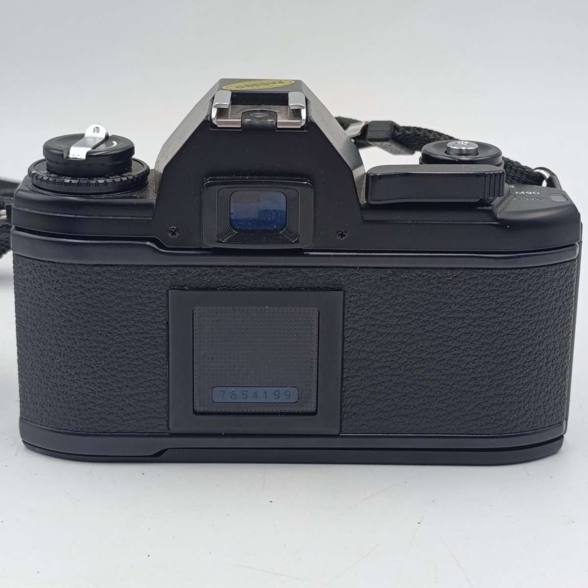 Vintage Nikon M90 35mm film camera with Nikon Series E 1:1.8 50mm lens - shutter firing