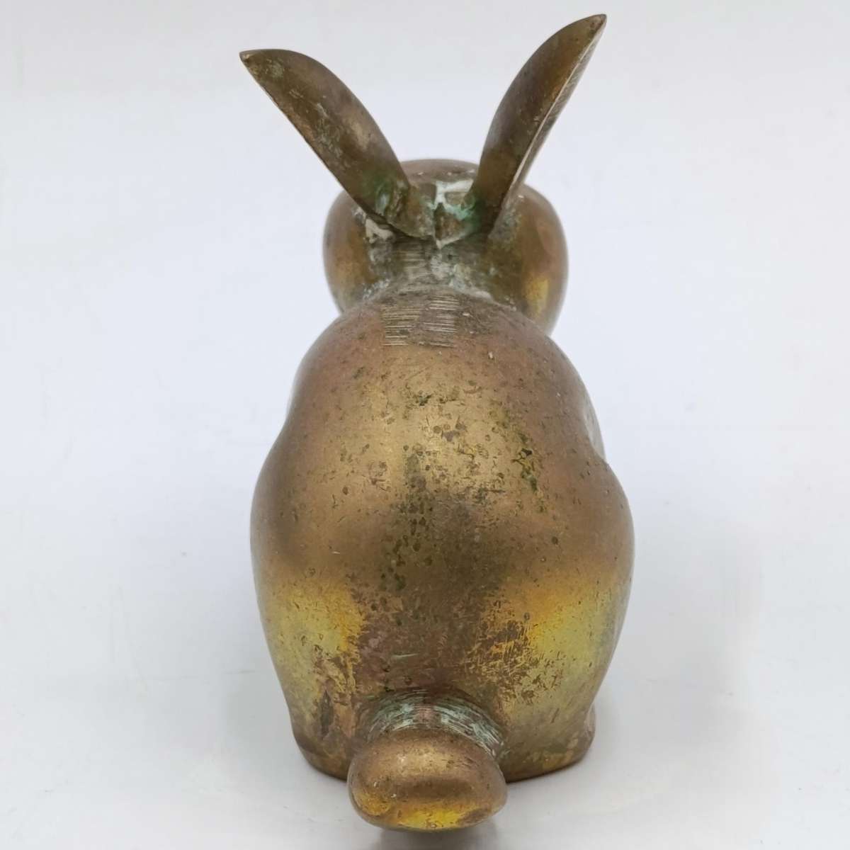 Vintage brass bunny figurine