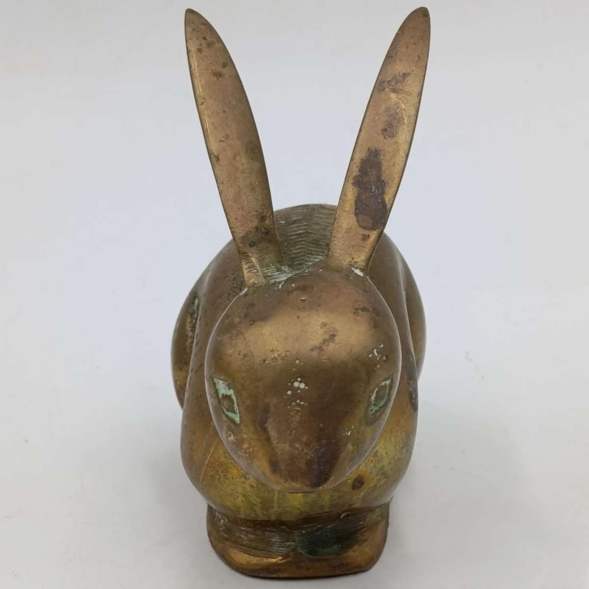 Vintage brass bunny figurine