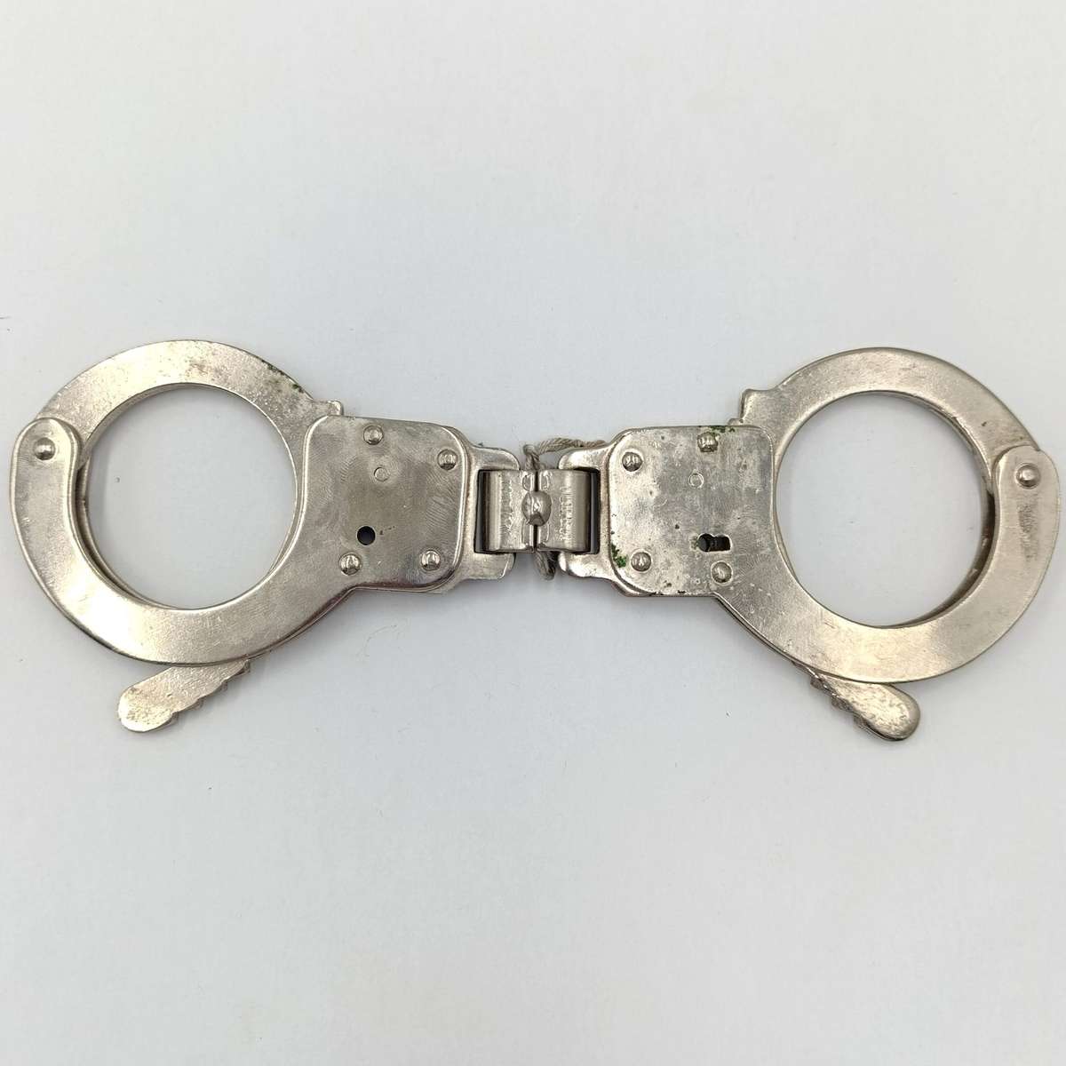 Pair of handcuffs in pouch